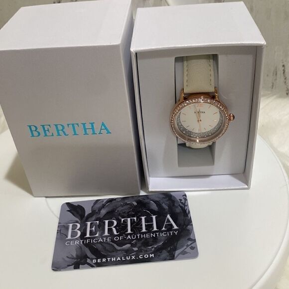 Bertha Women’s Gold Tone   Quartz Watch main image 4